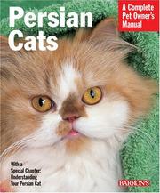 Cover of: Persian Cats (Complete Pet Owner's Manual)