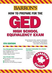 Cover of: How to prepare for the GED high school equivalency exam, Canadian edition