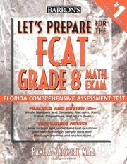 Cover of: Let's Prepare for the FCAT Grade 8 Math Exam (Let's Prepare)