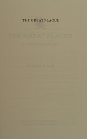 Cover of: The Great Plague: a people's history