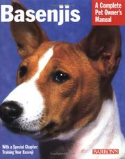 Cover of: Basenjis: everything about history, purchase, care, training, and health