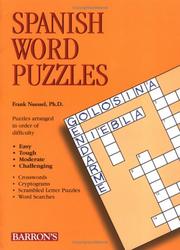 Cover of: Spanish Word Puzzles (Foreign Language Word Puzzles)