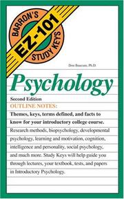 Cover of: Psychology