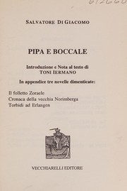 Cover of: Pipa e boccale