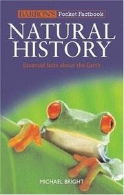 Cover of: Barron's Pocket Factbook: Natural History: Essential Facts About the Earth (Barron's Pocket Factbooks)