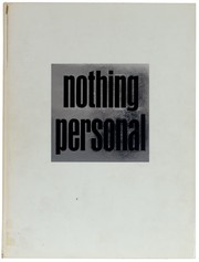 Nothing personal by Richard Avedon, James Baldwin