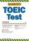 Cover of: Barron's TOEIC Test