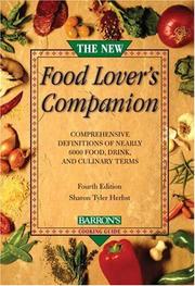 Cover of: The New Food Lover's Companion by Sharon Tyler Herbst, Ron Herbst