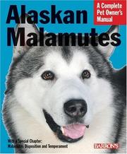Cover of: Alaskan Malamutes (Complete Pet Owner's Manual) by Betsy Sikora Siino