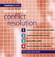 Cover of: Successful Conflict Resolution (Business Buddies Series) by Ken Lawson