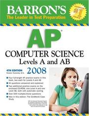 Cover of: Barron's AP Computer Science 2008 (Barron's How to Prepare for the Ap Computer Science  Advanced Placement Examination)