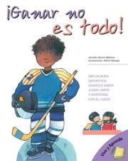 Cover of: Ganar no es todo!: Winning Isn't Everything (Spanish Edition) (Vive Y Aprende/ Live and Learn)