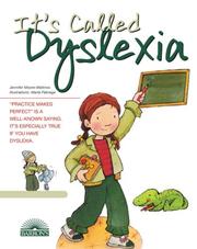 Cover of: It's Called Dyslexia (Live and Learn Series)