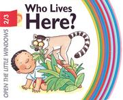 Cover of: Who lives here?