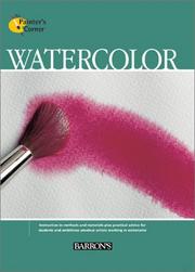 Cover of: Watercolor (The Painter's Corner Series)