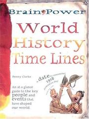 Cover of: Brain Power: World History Time Lines (Brain Power)