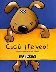 Cover of: Cucú¡Te Veo!: Peek-a-Boo, Spanish Edition