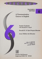 Cover of: Spectrum 6. by Sandra Costinett with Donald R. H. Byrd.
