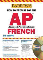 Cover of: How to Prepare for the AP French with Audio CDs | Laila Amiry