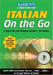 Cover of: Italian On the Go with CDs by Marcel Danesi