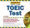 Cover of: Barron's TOEIC Test Audio CD Pack