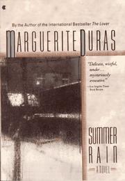 Cover of: Summer rain by Marguerite Duras, Marguerite Duras