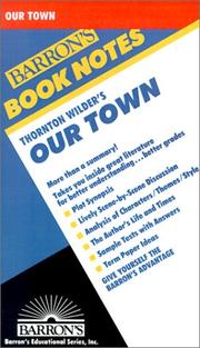 Cover of: Our Town (Barron's Book Notes)