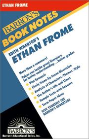 Cover of: Ethan Frome (Barron