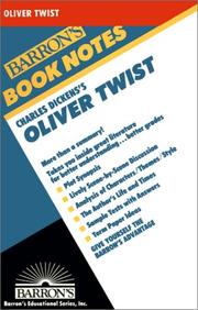 Cover of: Oliver Twist (Barron's Book Notes)