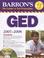 Cover of: Barron's GED 2007-2008 with CD-ROM (Barron's How to Prepare for the Ged High School Equivalency Exam)
