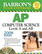 Cover of: Barron's AP Computer Science 2008 with CD-ROM