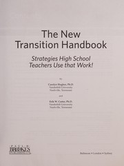 Cover of: The new transition handbook: strategies high school teachers use that work!