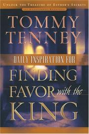 Cover of: Daily Inspiration for Finding Favor With the King: 91 Devotional Readings