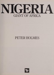 Cover of: Nigeria: giant of Africa