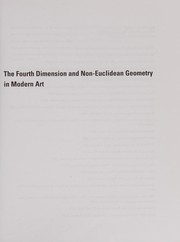 Cover of: The fourth dimension and non-Euclidean geometry in modern art