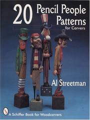 Cover of: 20 Pencil People Patterns for Carvers (A Schiffer book for woodcarvers)