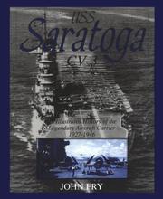 Cover of: USS Saratoga (CV-3): An Illustrated History of the Legendary Aircraft Carrier 1927-1946