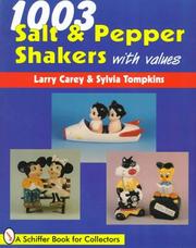 1003 salt & pepper shakers with values by Larry Carey, Sylvia Tompkins