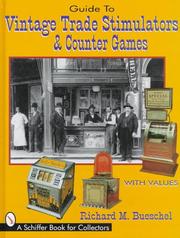 Cover of: Guide to Vintage Trade Stimulators & Counter Games by Richard M. Bueschel