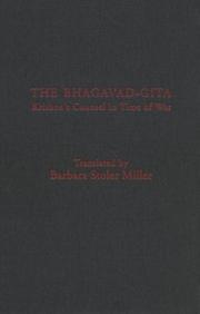 Cover of: The Bhagavad-Gita by a translation by Barbara Stoler Miller ; with wood engraving by Barry Moser.