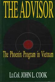 Cover of: The Advisor by John L. Cook