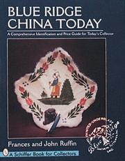 Cover of: Blue Ridge China Today