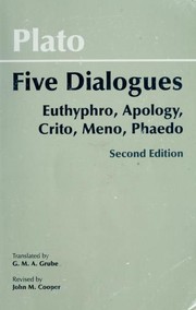 Cover of: Five dialogues by Πλάτων
