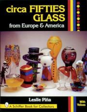 Cover of: Circa fifties glass from Europe & America