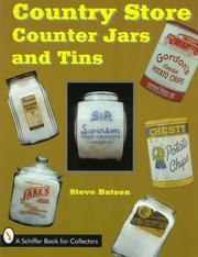 Cover of: Country store counter jars and tins