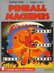 Cover of: Pinball Machines