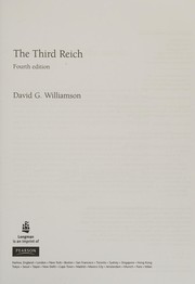 Cover of: The Third Reich