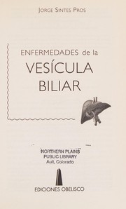 Cover of: Enfermedades de la vesícula biliar