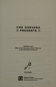 Cover of: Che Guevara presente: [una antología mínima]