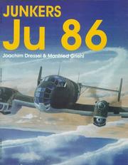 Cover of: Junkers Ju 86 by Joachim Dressel